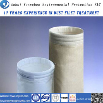 Bolso de colector de polvo del bolso de filtro de aire de la fibra de vidrio HEPA para la industria